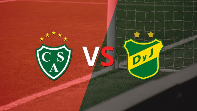 Termina el primer tiempo con una victoria para Sarmiento vs Defensa y Justicia por 1-0