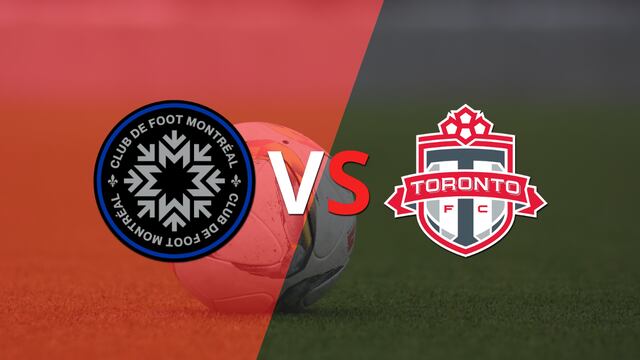 Comenzó el segundo tiempo y CF Montréal está empatando con Toronto FC en el estadio Stade Saputo