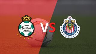 Santos Laguna y Chivas se mantienen sin goles al finalizar el primer tiempo