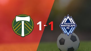 Vancouver Whitecaps FC logró sacar el empate a 1 gol en casa de Portland Timbers