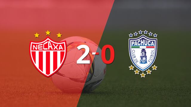 Necaxa le ganó con claridad a Pachuca por 2 a 0