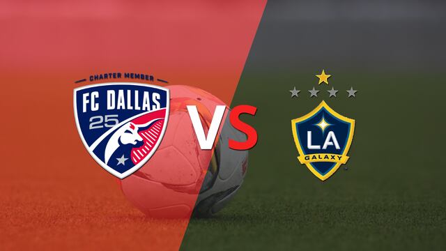 ¡Ya se juega la etapa complementaria! FC Dallas vence LA Galaxy por 1-0