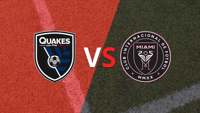 San José Earthquakes se enfrenta ante la visita Inter Miami por la semana 23