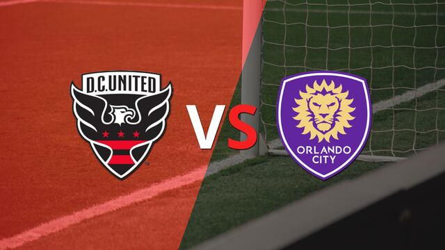 Termina el primer tiempo con una victoria para Orlando City SC vs DC United por 1-0