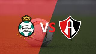 Santos Laguna y Atlas se mantienen sin goles al finalizar el primer tiempo