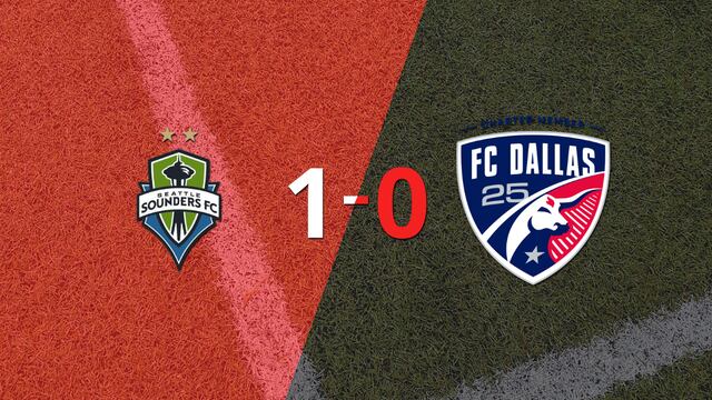 Seattle Sounders le ganó 1-0 como local a FC Dallas