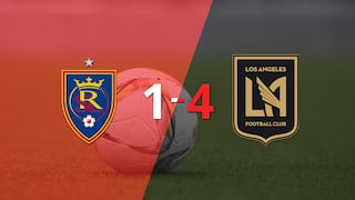 Cristian Arango anotó un doblete en la goleada 4-1 de Los Angeles FC a Real Salt Lake