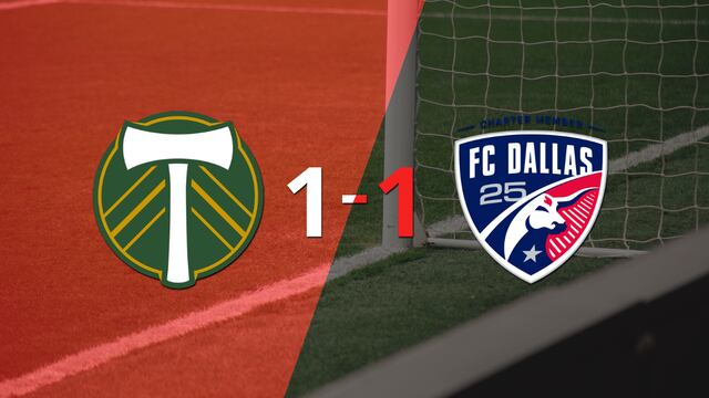 Portland Timbers y FC Dallas se repartieron los puntos en un 1 a 1