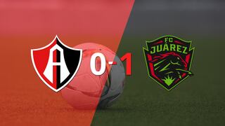 Por la mínima diferencia, FC Juárez se quedó con la victoria ante Atlas en el estadio Jalisco