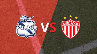 Puebla y Necaxa empatan en un partido muy parejo