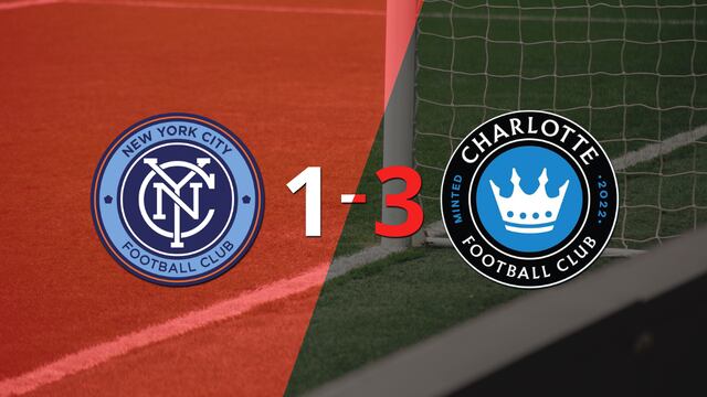 Victoria sin complicaciones de Charlotte FC en su visita a New York City FC