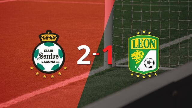 Victoria de Santos Laguna sobre León por 2-1
