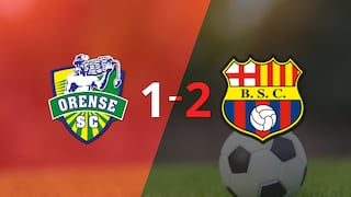 Orense cayó 2-1 en casa frente a Barcelona