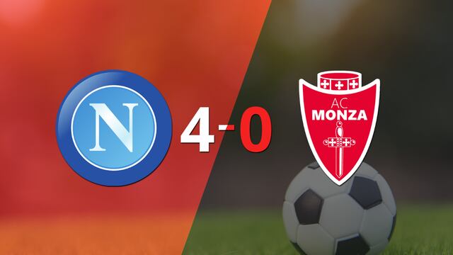 Khvicha Kvaratskhelia impulsó la victoria de Napoli frente a Monza con dos goles 