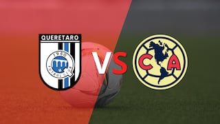 Querétaro y Club América se mantienen sin goles al finalizar el primer tiempo