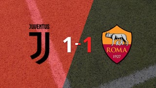 Juventus y Roma empataron 1 a 1