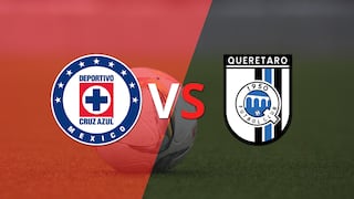 Termina el primer tiempo con una victoria para Cruz Azul vs Querétaro por 1-0
