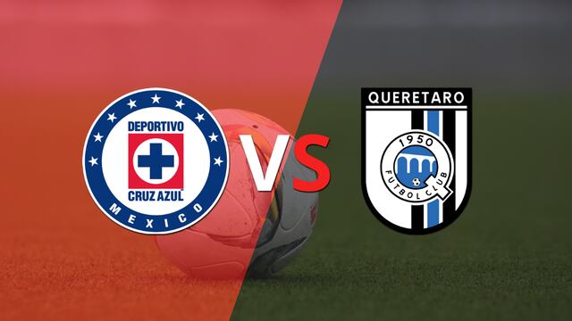 Termina el primer tiempo con una victoria para Cruz Azul vs Querétaro por 1-0