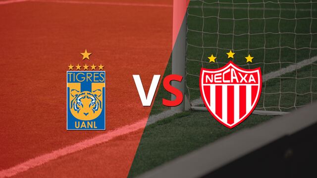 Comenzó el segundo tiempo y Tigres está empatando con Necaxa en el Volcán