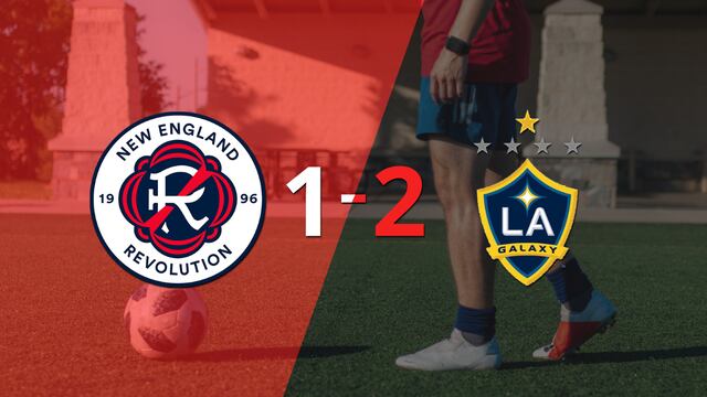 Por una mínima ventaja LA Galaxy se lleva los tres puntos ante New England Revolution