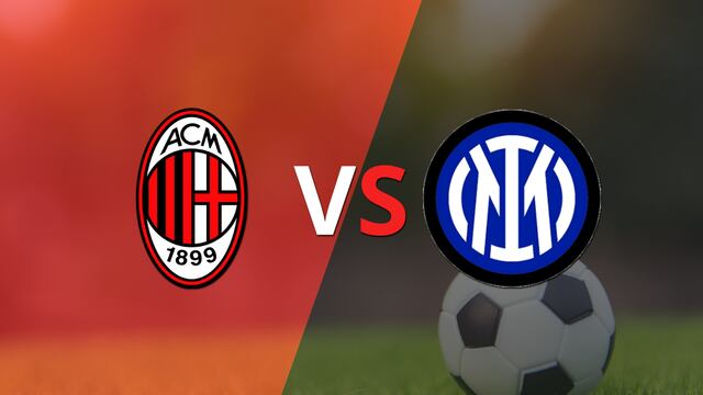 Milan y Inter empatan 1-1 y se van a los vestuarios