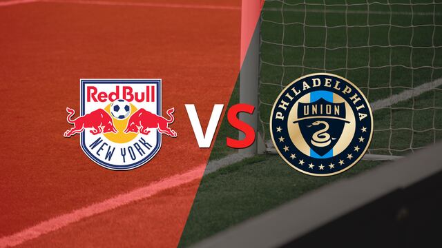 Comienza el partido entre New York Red Bulls y Philadelphia Union en el estadio Red Bull Arena