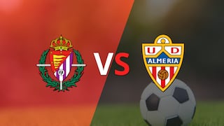 Valladolid gana por la mínima a Almería en el estadio Municipal José Zorrilla