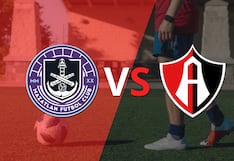 Termina el primer tiempo con una victoria para Mazatlán vs Atlas por 1-0