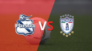 Termina el primer tiempo con una victoria para Puebla vs Pachuca por 1-0