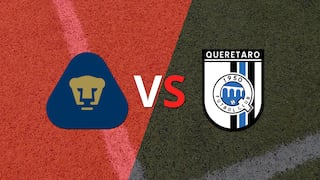 Inicia el partido entre Pumas UNAM y Querétaro