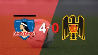 Unión Española fue superado fácilmente y cayó 4-0 contra Colo Colo