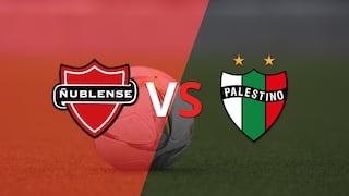 Termina el primer tiempo con una victoria para Ñublense vs Palestino por 1-0