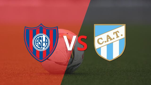 ¡Entretiempo! San Lorenzo y Atlético Tucumán  empatan 1-1