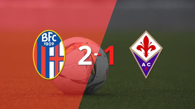 Bologna consiguió una victoria en casa por 2 a 1 ante Fiorentina