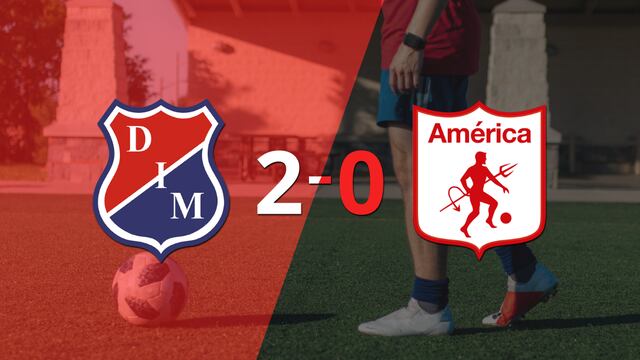 Con dos goles de Diber Cambindo, Independiente Medellín venció a América de Cali