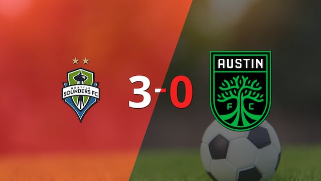 Raúl Ruidíaz impulsó la victoria de Seattle Sounders frente a Austin FC con dos goles 