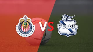 Chivas y Puebla  empatan 0-0 y se van al entretiempo