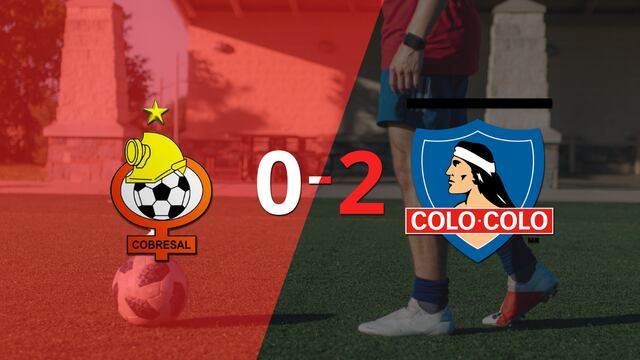 En casa, Cobresal perdió 2-0 frente a Colo Colo