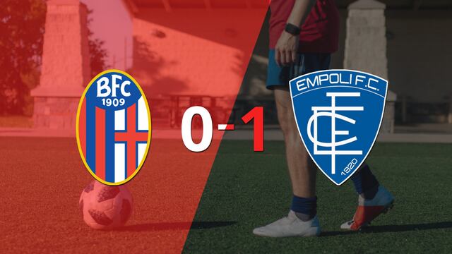 A Empoli no le sobró nada, pero venció a Bologna en su casa por 1 a 0