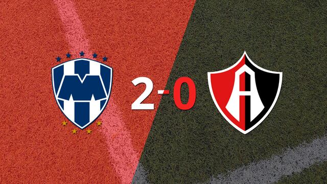 Atlas cayó 2-0 en su visita a CF Monterrey