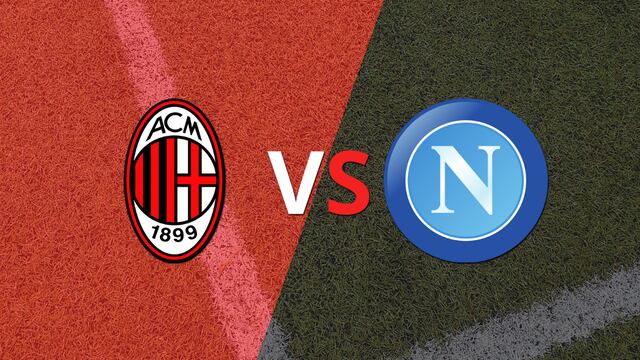 Inicia el partido entre Milan y Napoli