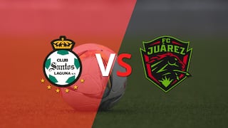 Arranca el partido entre Santos Laguna vs FC Juárez