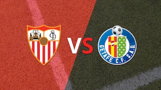 ¡Ya se juega la etapa complementaria! Sevilla vence Getafe por 1-0