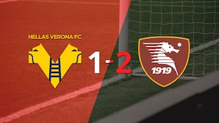 Salernitana ganó por 2-1 en su visita a Hellas Verona