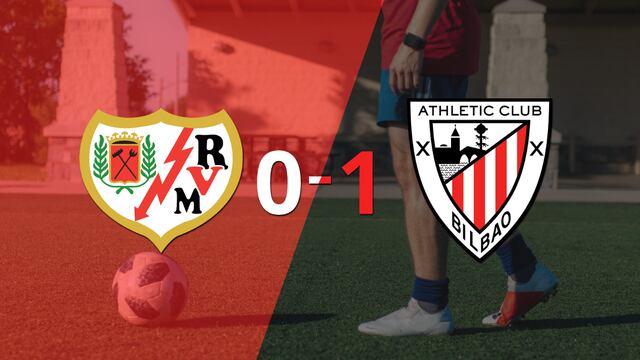 A Athletic Bilbao no le sobró nada, pero venció a Rayo Vallecano en su casa por 1 a 0