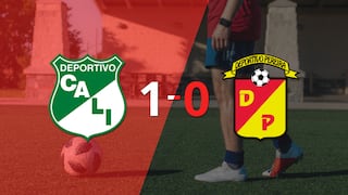 A Deportivo Cali le alcanzó con un gol para derrotar a Pereira en Palmaseca