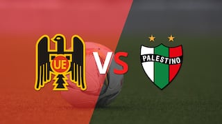Palestino logró igualar el marcador ante Unión Española