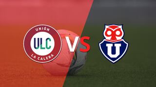 Termina el primer tiempo con una victoria para Universidad de Chile vs U. La Calera por 1-0