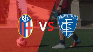 Comenzó el segundo tiempo y Bologna está empatando con Empoli en el estadio Renato Dall`Ara