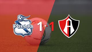 Reparto de puntos en el empate a uno entre Puebla y Atlas